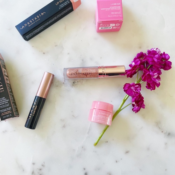 Bundle of 3 Minis: Anastasia Lip Gloss, Lancolm Mascara & Laneige Lip Mask - Picture 8 of 11